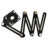 Hexagon Fold Ruler With Tile Hole Locator