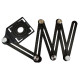 Hexagon Fold Ruler With Tile Hole Locator Hexagon Fold Ruler With Tile Hole Locator