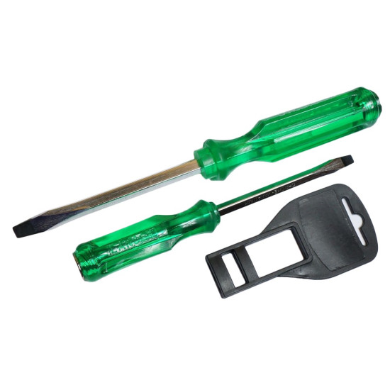 Screwdriver SL5*3" transp.