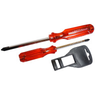 Screwdriver PH2*6" transp.