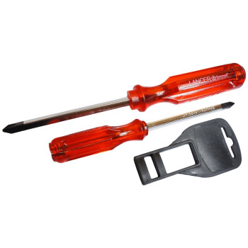 Отвертка рH1* 3" прозр. ручка