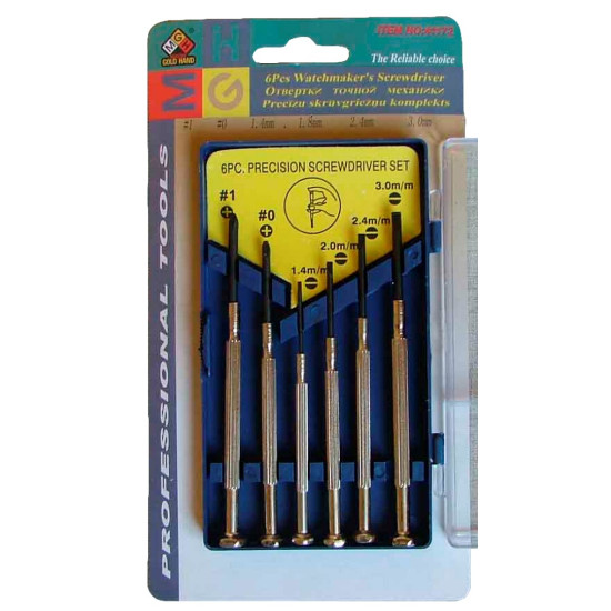 Отвертки прецинзион.комби 6шт.
