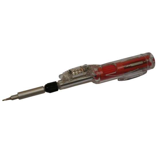 Screwdriver with torch