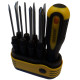Screwdriver set 8 in 1
