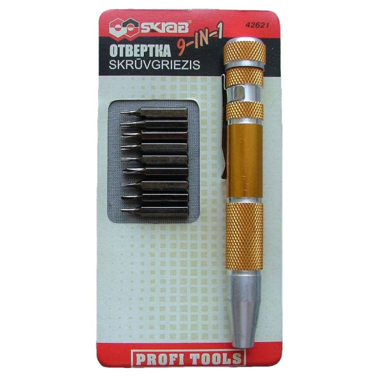 Prec. screwdriver set 8015