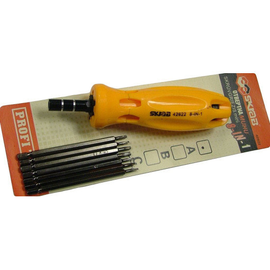 Отвертка прецензионная 8 в 1