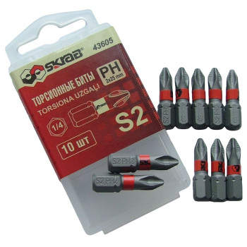 Bit set 10pcs 25mm ph2