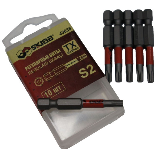 Bit set 10pcs 50mm T30