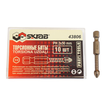 Bit set 10pcs 50mm ph2