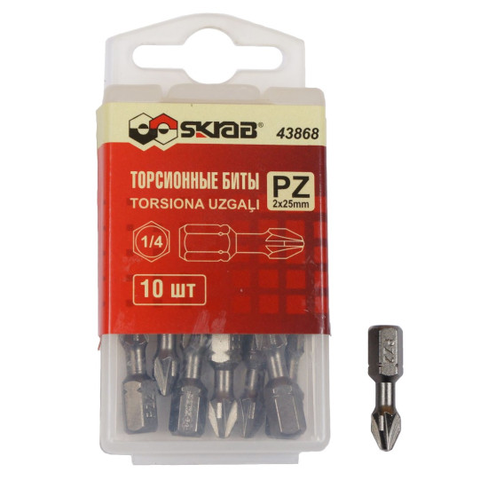 Bit set 10pcs 25mm pz3 S2 Bit set 10pcs 25mm pz3 S2