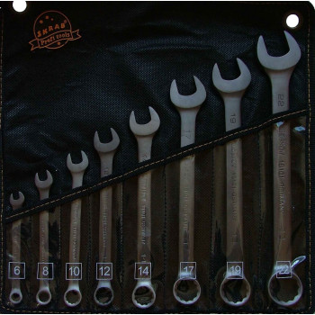 Ключи 12шт 6-22мм матовые