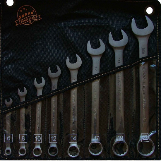spanner set 12pcs 6-22mm mat-f.