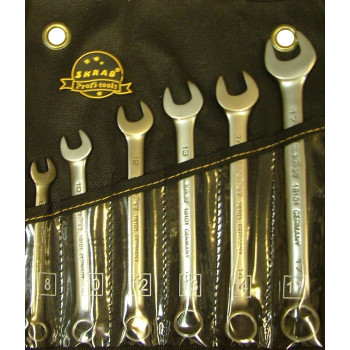 Ключи 6шт 8-17мм матовые