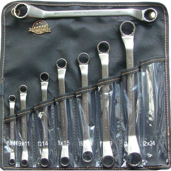 spanner set 8pcs 8-24mm mat-f.