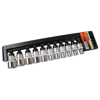 Socket set 10-22mm 11pcs
