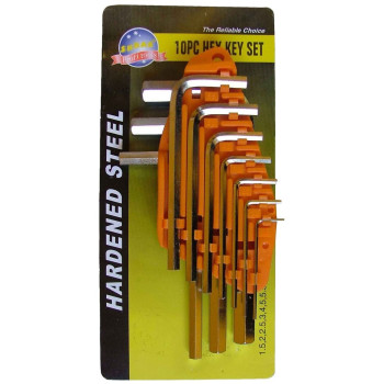 Шестигранники 1.5-10мм 10шт.