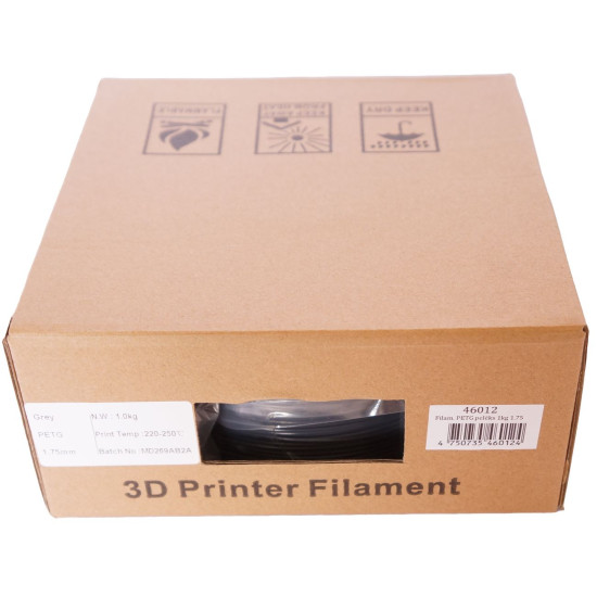 Филамент реTG серый 1кг 1.75мм Филамент реTG серый 1кг 1.75мм