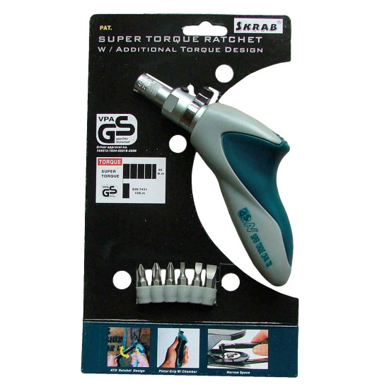Skrūvgriezis-pistole + 6uzgaļi Skrab