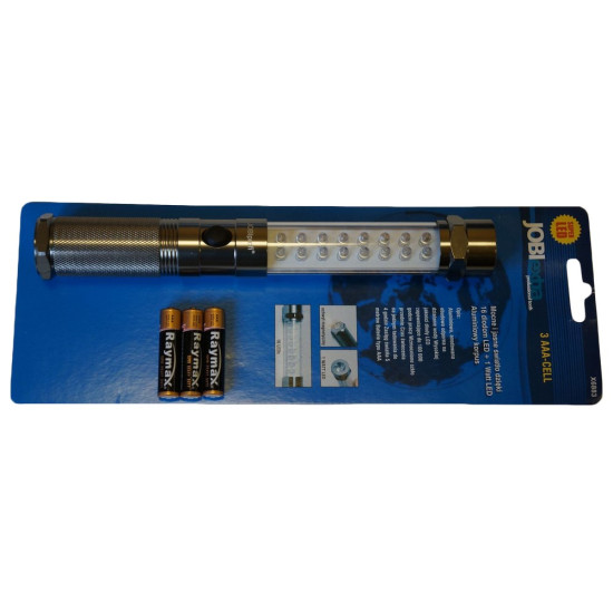 Flashlight LED 16LED + 1Watt LE