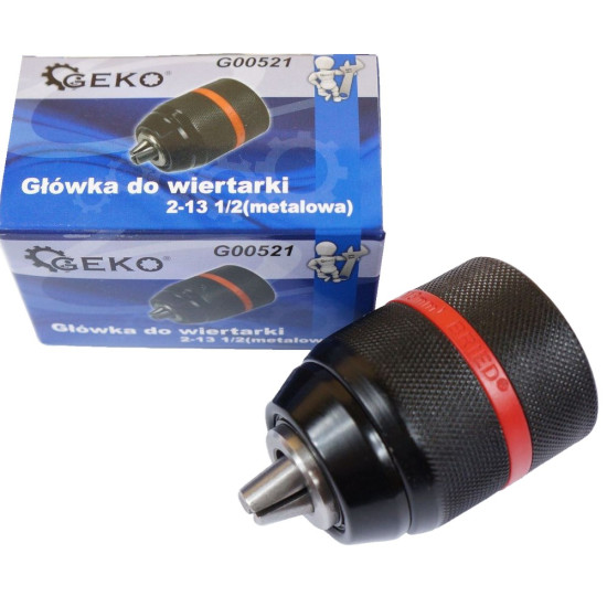 Drill chuck 2-13mm 1/2' met. autolock