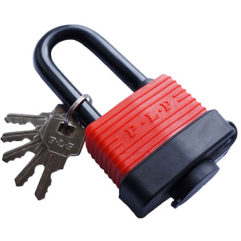 Iron padlock 50mm w/isol 5 keys