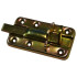 Door-bolt 40x100mm straight