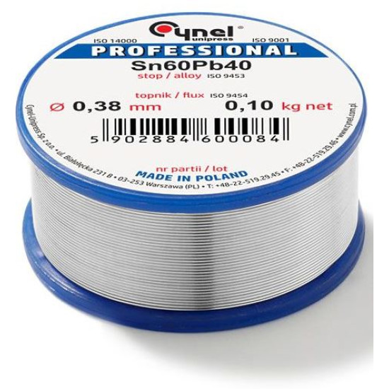 Lead Sn60Pb40 Ø 2.5mm 100gr