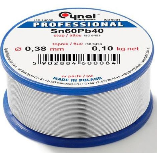 Lodalva kaparam Ø2.5mm Sn97%Cu3% 250gr