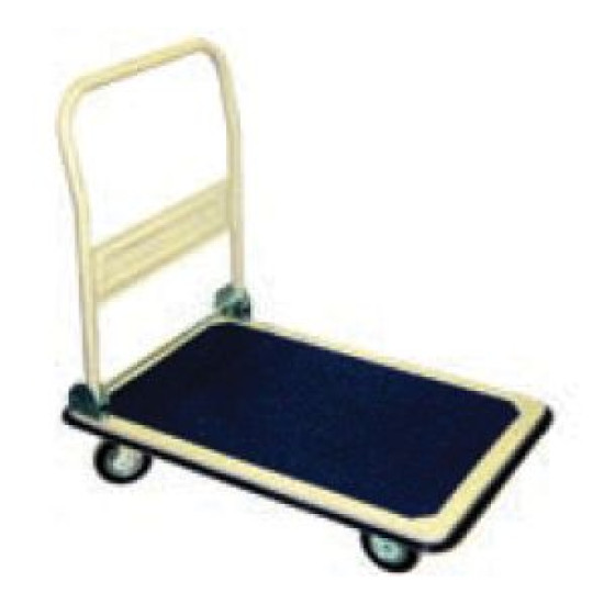 Trolley on 4 wheels 47*74cm 150kg