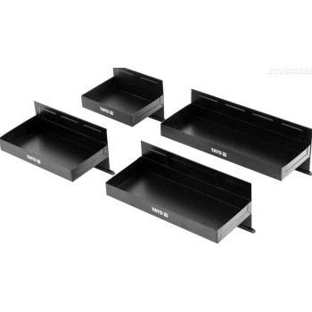 Набор магнитных лотков для инструментов 4 шт.