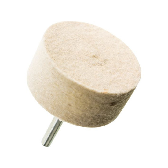 Polishing attachment flitz Ø50*25mm with axis