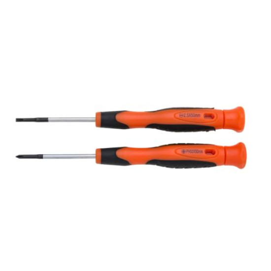 Precision screwdriver set 50 mm, 2 pcs