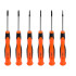 Precision screwdriver set 40 mm, 6 gab