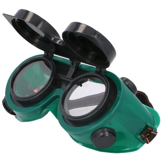 Очки сварщика зеленые 6782