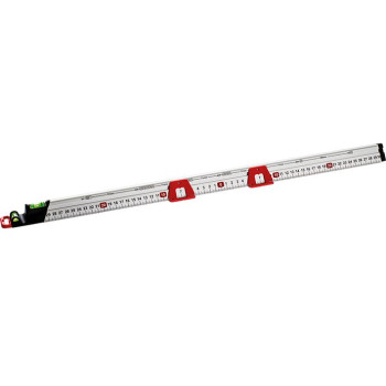 Ruler with handle and 2 levels 600mm AL