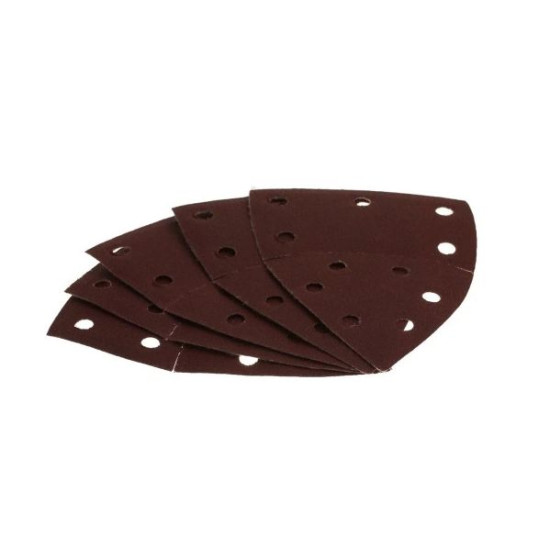 Бумага наждачная для шлифования 102 x 152 mm, P60, 5 gab.