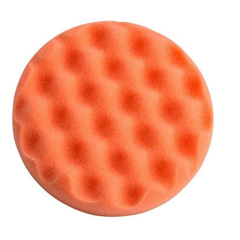 Диск для полировки средний оранжевый, 150 мм на липучке