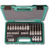 Set of Torx sockets and hexagons 1/4" and 1/2" 40pr Honiton