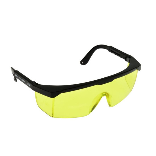 Safety glasses yellow CE
