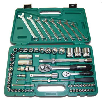 Set of Sockets and tools 1/4 and 1/2 68pr Honiton Set of Sockets and tools 1/4 and 1/2 68pr Honiton