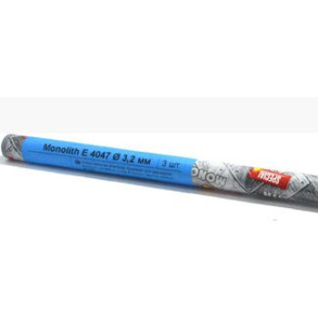 Electrodes E 4047 2.4 mm 3 pcs AL met. with silicon content 12%