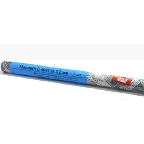 Electrodes E 4047 3.2 mm 3 pcs AL met. with silicon content 12%