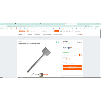 Kalts 75x300mm SDS MAX