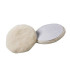 Polishing disc, wool, Ø150mm Velcro