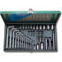 Set of Sockets Torx+E type 40pr Honiton
