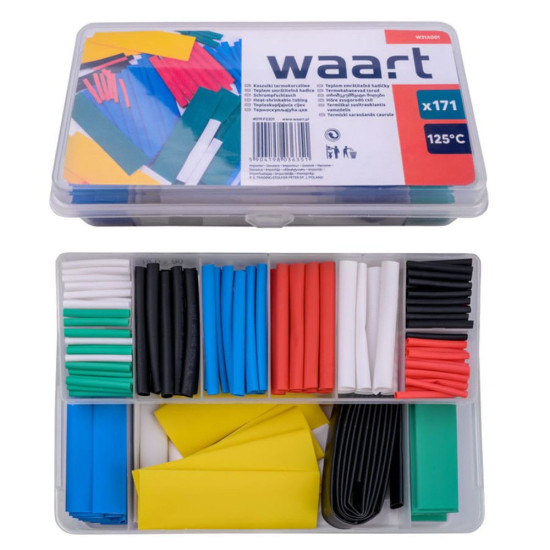 Heat-shrinkable tubes for connecting wires 171pcs
