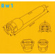 Cutter for rusty bolts 3 - 19mm