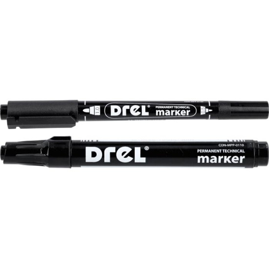 Marker's set  black, 2.5 mm, round, 0.5-1.0 mm
