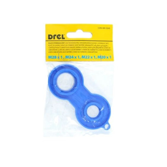 Key for replacing faucet mesh