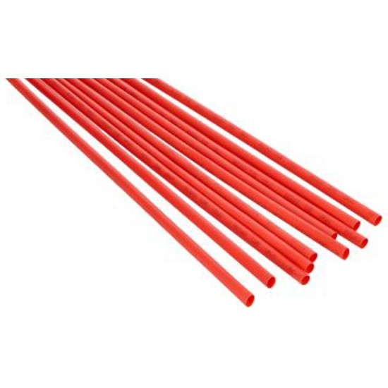 Heat-shrinkable tubes for connecting wires Ø6mm x 1m x 10gb (10m), red